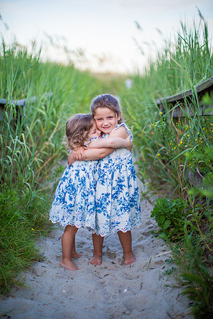 Family Beach Portrait Photography on Pleasure Island, NC:  Carolina Beach, Kure Beach, Fort Fisher