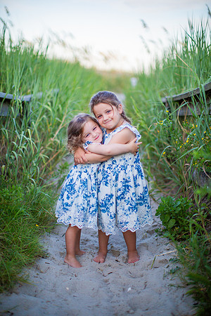 Family Beach Portrait Photography on Pleasure Island, NC:  Carolina Beach, Kure Beach, Fort Fisher