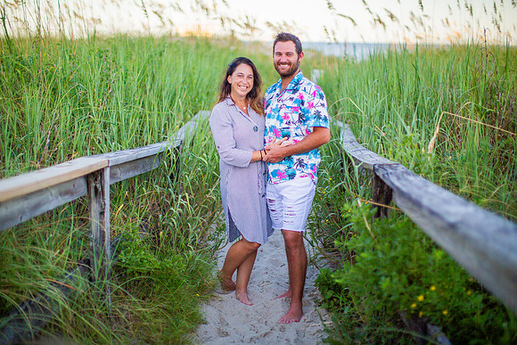 Family Beach Portrait Photography on Pleasure Island, NC:  Carolina Beach, Kure Beach, Fort Fisher