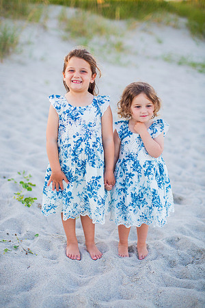 Family Beach Portrait Photography on Pleasure Island, NC:  Carolina Beach, Kure Beach, Fort Fisher