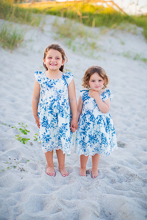 Family Beach Portrait Photography on Pleasure Island, NC:  Carolina Beach, Kure Beach, Fort Fisher