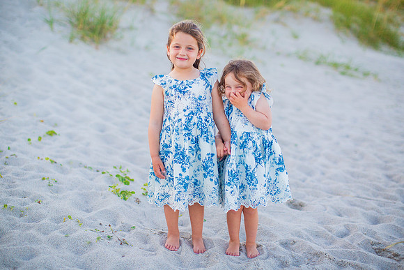 Family Beach Portrait Photography on Pleasure Island, NC:  Carolina Beach, Kure Beach, Fort Fisher