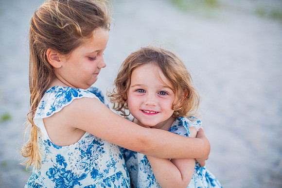 Family Beach Portrait Photography on Pleasure Island, NC:  Carolina Beach, Kure Beach, Fort Fisher