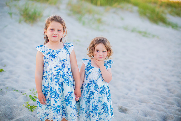 Family Beach Portrait Photography on Pleasure Island, NC:  Carolina Beach, Kure Beach, Fort Fisher