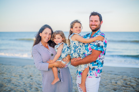 Family Beach Portrait Photography on Pleasure Island, NC:  Carolina Beach, Kure Beach, Fort Fisher