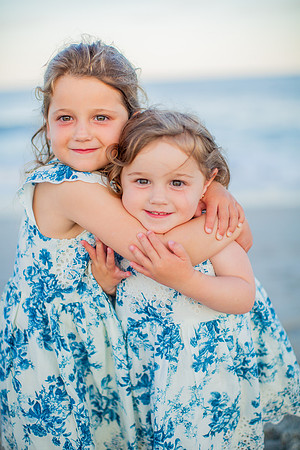 Family Beach Portrait Photography on Pleasure Island, NC:  Carolina Beach, Kure Beach, Fort Fisher