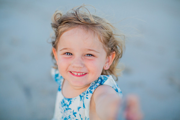 Family Beach Portrait Photography on Pleasure Island, NC:  Carolina Beach, Kure Beach, Fort Fisher