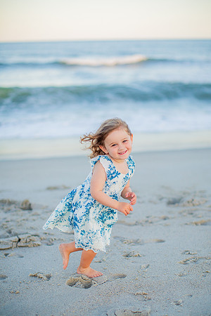 Family Beach Portrait Photography on Pleasure Island, NC:  Carolina Beach, Kure Beach, Fort Fisher