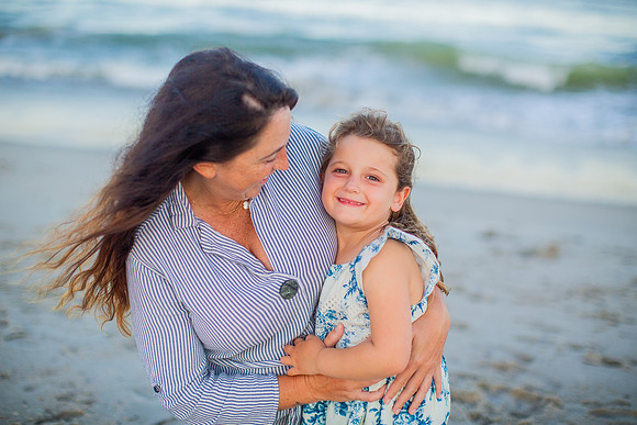 Family Beach Portrait Photography on Pleasure Island, NC:  Carolina Beach, Kure Beach, Fort Fisher