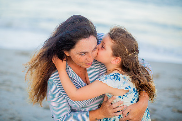 Family Beach Portrait Photography on Pleasure Island, NC:  Carolina Beach, Kure Beach, Fort Fisher