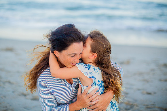 Family Beach Portrait Photography on Pleasure Island, NC:  Carolina Beach, Kure Beach, Fort Fisher