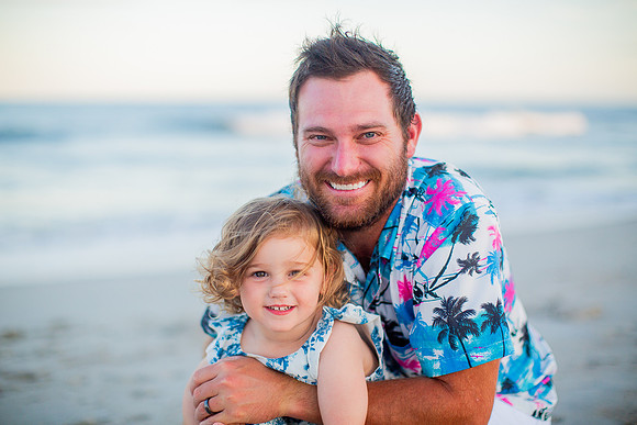 Family Beach Portrait Photography on Pleasure Island, NC:  Carolina Beach, Kure Beach, Fort Fisher