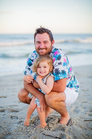 Family Beach Portrait Photography on Pleasure Island, NC:  Carolina Beach, Kure Beach, Fort Fisher