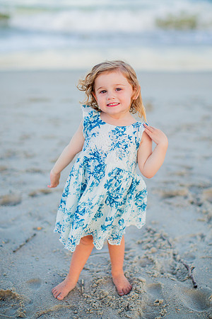 Family Beach Portrait Photography on Pleasure Island, NC:  Carolina Beach, Kure Beach, Fort Fisher