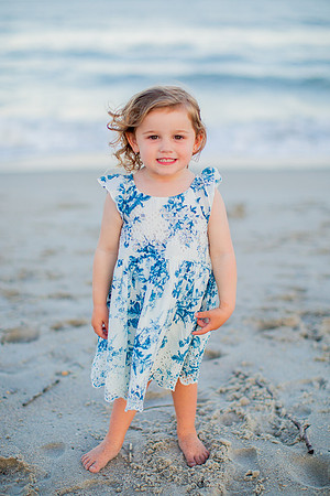 Family Beach Portrait Photography on Pleasure Island, NC:  Carolina Beach, Kure Beach, Fort Fisher