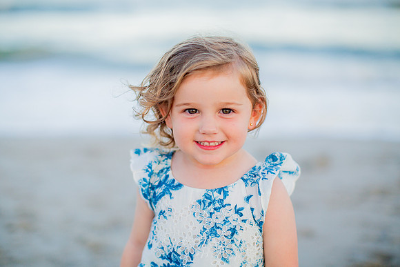 Family Beach Portrait Photography on Pleasure Island, NC:  Carolina Beach, Kure Beach, Fort Fisher