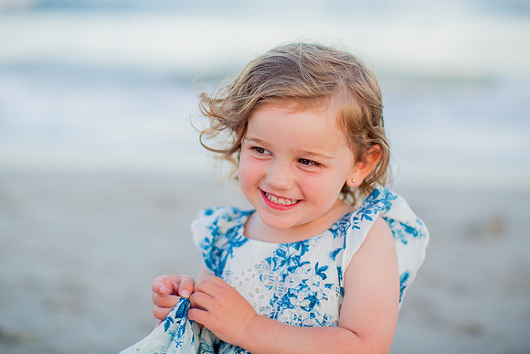 Family Beach Portrait Photography on Pleasure Island, NC:  Carolina Beach, Kure Beach, Fort Fisher