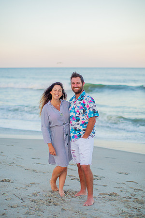 Family Beach Portrait Photography on Pleasure Island, NC:  Carolina Beach, Kure Beach, Fort Fisher