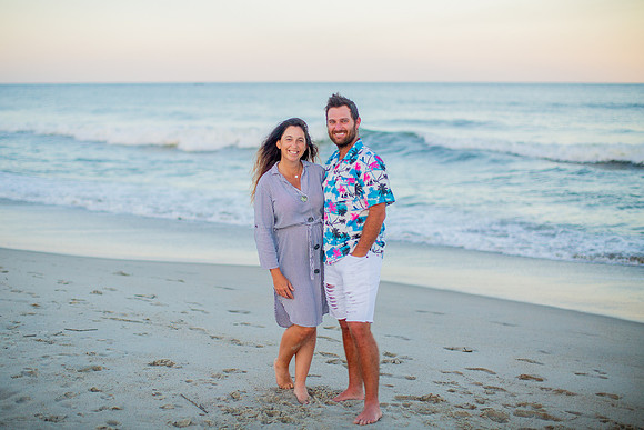 Family Beach Portrait Photography on Pleasure Island, NC:  Carolina Beach, Kure Beach, Fort Fisher
