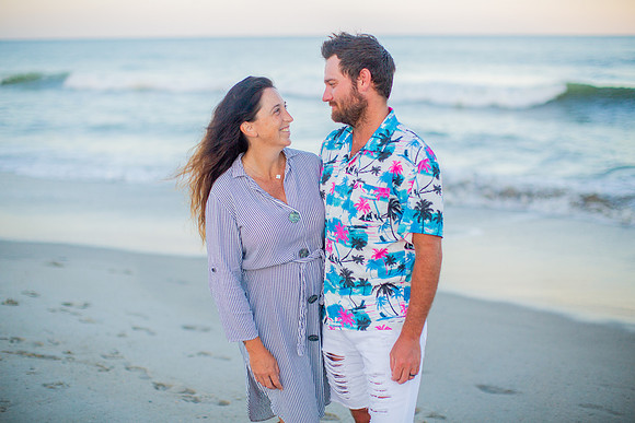 Family Beach Portrait Photography on Pleasure Island, NC:  Carolina Beach, Kure Beach, Fort Fisher