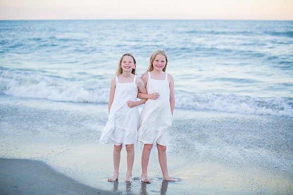 Family Beach Portrait Photography on Pleasure Island, NC:  Carolina Beach, Kure Beach, Fort Fisher
