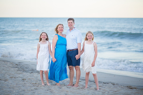Family Beach Portrait Photography on Pleasure Island, NC:  Carolina Beach, Kure Beach, Fort Fisher