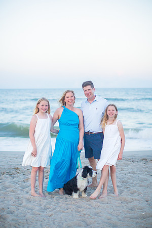 Family Beach Portrait Photography on Pleasure Island, NC:  Carolina Beach, Kure Beach, Fort Fisher