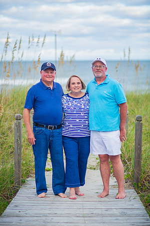 Family Beach Portrait Photography on Pleasure Island, NC:  Carolina Beach, Kure Beach, Fort Fisher