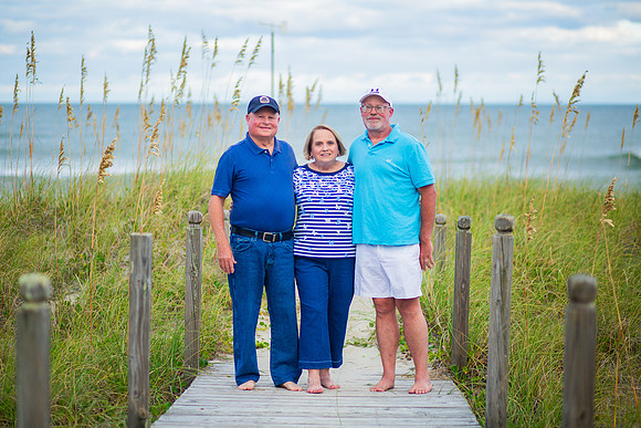 Family Beach Portrait Photography on Pleasure Island, NC:  Carolina Beach, Kure Beach, Fort Fisher