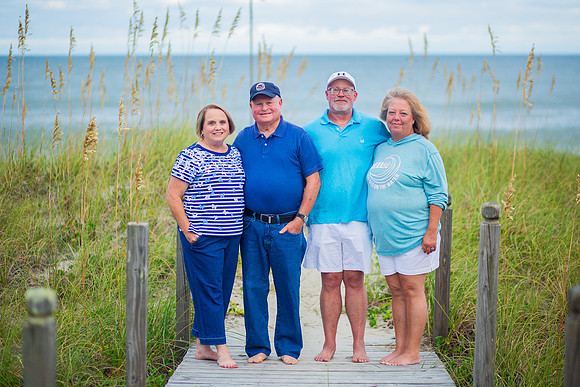 Family Beach Portrait Photography on Pleasure Island, NC:  Carolina Beach, Kure Beach, Fort Fisher