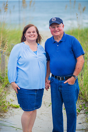 Family Beach Portrait Photography on Pleasure Island, NC:  Carolina Beach, Kure Beach, Fort Fisher