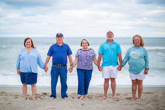 Family Beach Portrait Photography on Pleasure Island, NC:  Carolina Beach, Kure Beach, Fort Fisher