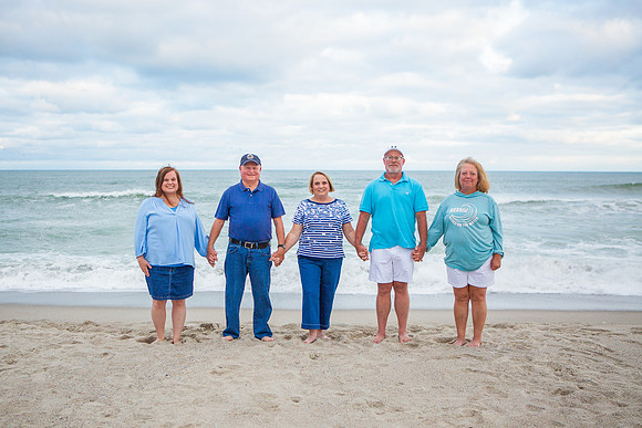 Family Beach Portrait Photography on Pleasure Island, NC:  Carolina Beach, Kure Beach, Fort Fisher