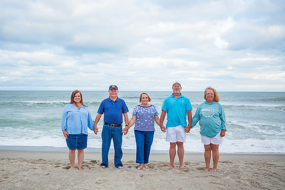 Family Beach Portrait Photography on Pleasure Island, NC:  Carolina Beach, Kure Beach, Fort Fisher