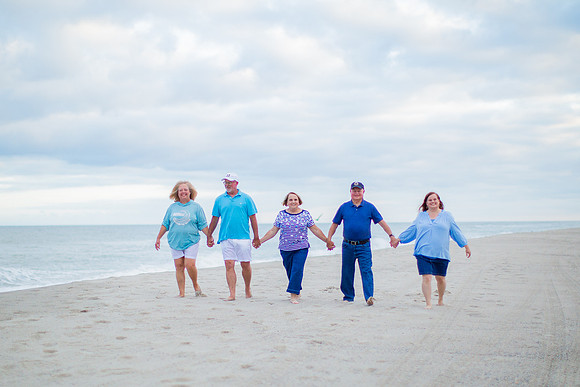 Family Beach Portrait Photography on Pleasure Island, NC:  Carolina Beach, Kure Beach, Fort Fisher
