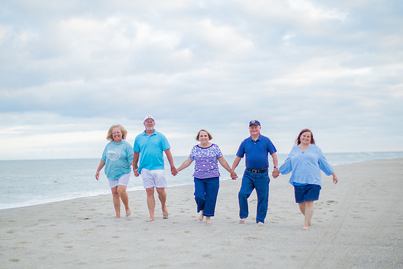 Family Beach Portrait Photography on Pleasure Island, NC:  Carolina Beach, Kure Beach, Fort Fisher