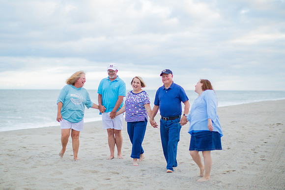 Family Beach Portrait Photography on Pleasure Island, NC:  Carolina Beach, Kure Beach, Fort Fisher