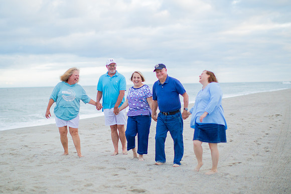 Family Beach Portrait Photography on Pleasure Island, NC:  Carolina Beach, Kure Beach, Fort Fisher