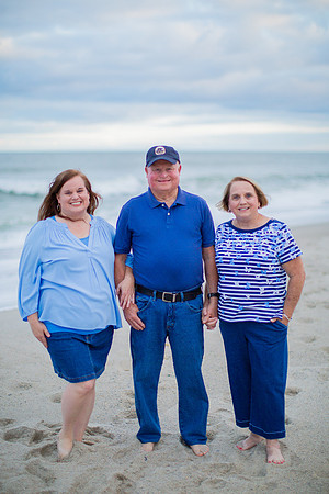 Family Beach Portrait Photography on Pleasure Island, NC:  Carolina Beach, Kure Beach, Fort Fisher
