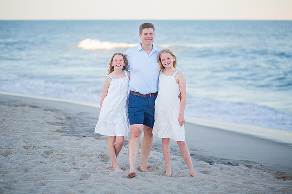 Family Beach Portrait Photography on Pleasure Island, NC:  Carolina Beach, Kure Beach, Fort Fisher