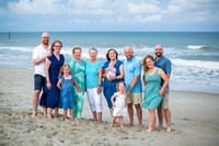 Family Beach Portrait Photography on Pleasure Island, NC:  Carolina Beach, Kure Beach, Fort Fisher