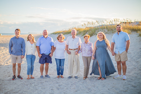 Family Beach Portrait Photography on Pleasure Island, NC:  Carolina Beach, Kure Beach, Fort Fisher