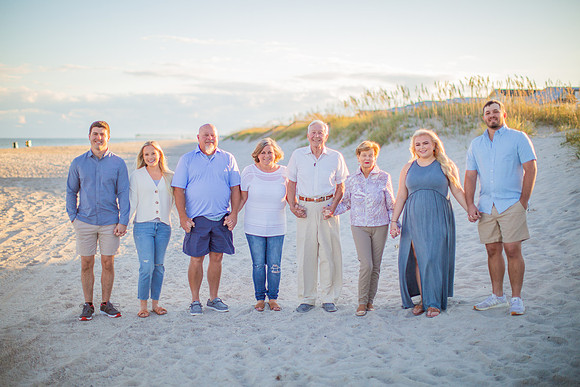 Family Beach Portrait Photography on Pleasure Island, NC:  Carolina Beach, Kure Beach, Fort Fisher