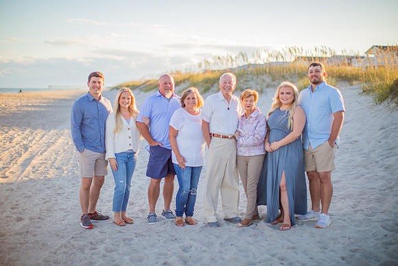 Family Beach Portrait Photography on Pleasure Island, NC:  Carolina Beach, Kure Beach, Fort Fisher