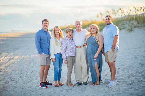 Family Beach Portrait Photography on Pleasure Island, NC:  Carolina Beach, Kure Beach, Fort Fisher