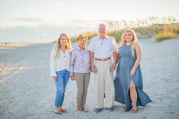 Family Beach Portrait Photography on Pleasure Island, NC:  Carolina Beach, Kure Beach, Fort Fisher