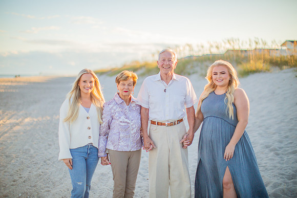 Family Beach Portrait Photography on Pleasure Island, NC:  Carolina Beach, Kure Beach, Fort Fisher