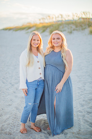 Family Beach Portrait Photography on Pleasure Island, NC:  Carolina Beach, Kure Beach, Fort Fisher