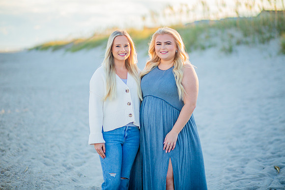 Family Beach Portrait Photography on Pleasure Island, NC:  Carolina Beach, Kure Beach, Fort Fisher