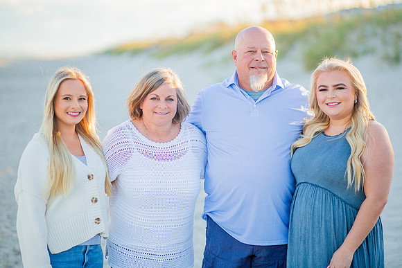 Family Beach Portrait Photography on Pleasure Island, NC:  Carolina Beach, Kure Beach, Fort Fisher